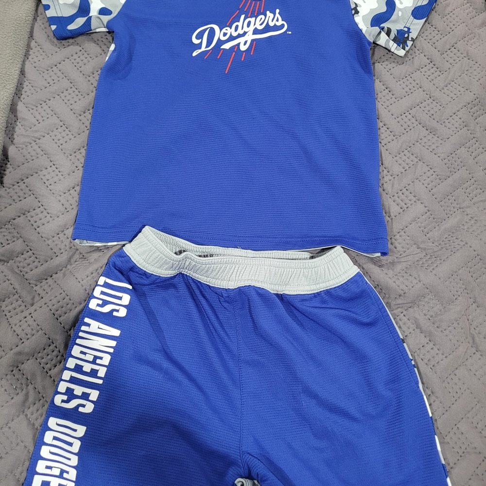 Dodgers Kids Matching Set - Blue